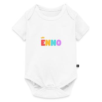 Enno ! Personnalisable - Body à manches courtes Premium Bébé - blanc - Devant