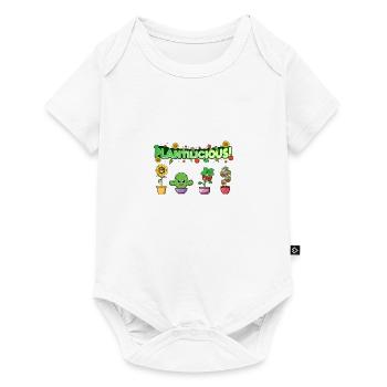 Plantilicious Gardening, dicton amusant, amoureux - Body à manches courtes Premium Bébé - blanc - Devant