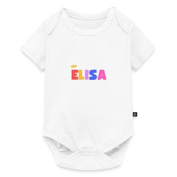 ELISA! Customizable - Baby Premium short-sleeve bodysuit - white - Front