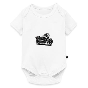 Conception de motos - Body à manches courtes Premium Bébé - blanc - Devant