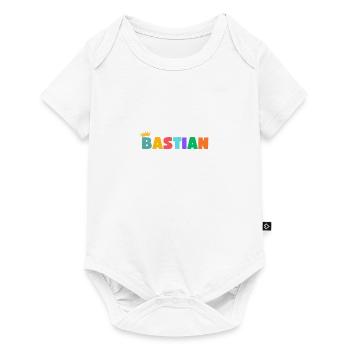 Bastian! Customizable - Baby Premium short-sleeve bodysuit - white - Front