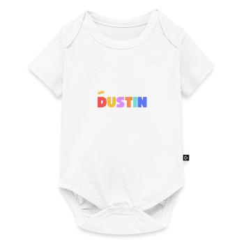 Dustin! Personnalisable - Body à manches courtes Premium Bébé - blanc - Devant