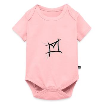Email, envelope icon. Philatelist - Baby Premium short-sleeve bodysuit - rose - Front