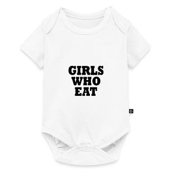 Girls who eat - Baby Premium short-sleeve bodysuit - white - Front