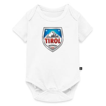 Tirolo Österreich - Baby Premium short-sleeve bodysuit - white - Front