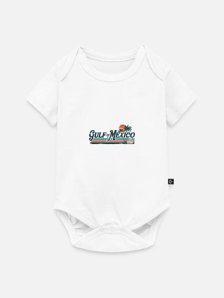 Gulf Of Mexico - Baby Premium Kurzarmbody - Weiß