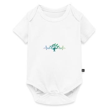 Save Coral Reefs Nature Ocean Snorkling - Baby Premium short-sleeve bodysuit - white - Front