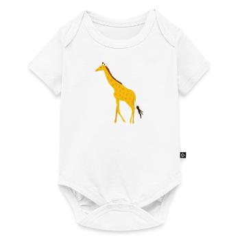 Giraffe - Baby Premium short-sleeve bodysuit - white - Front