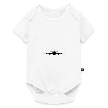 plane - Baby Premium short-sleeve bodysuit - white - Front
