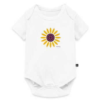 tournesol - Body à manches courtes Premium Bébé - blanc - Devant