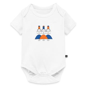 Bretonnes en riboul - Body à manches courtes Premium Bébé - blanc - Devant