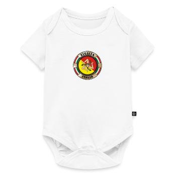 Sicily emblem - Baby Premium short-sleeve bodysuit - white - Front