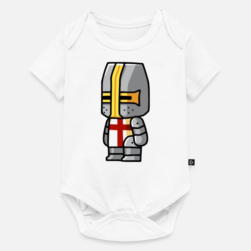 chevalier - Body à manches courtes Premium Bébé - blanc