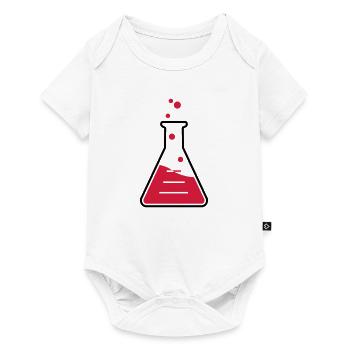 chemiker Beruf_2_g1p - Baby Premium Kurzarmbody - Weiß - Vorne