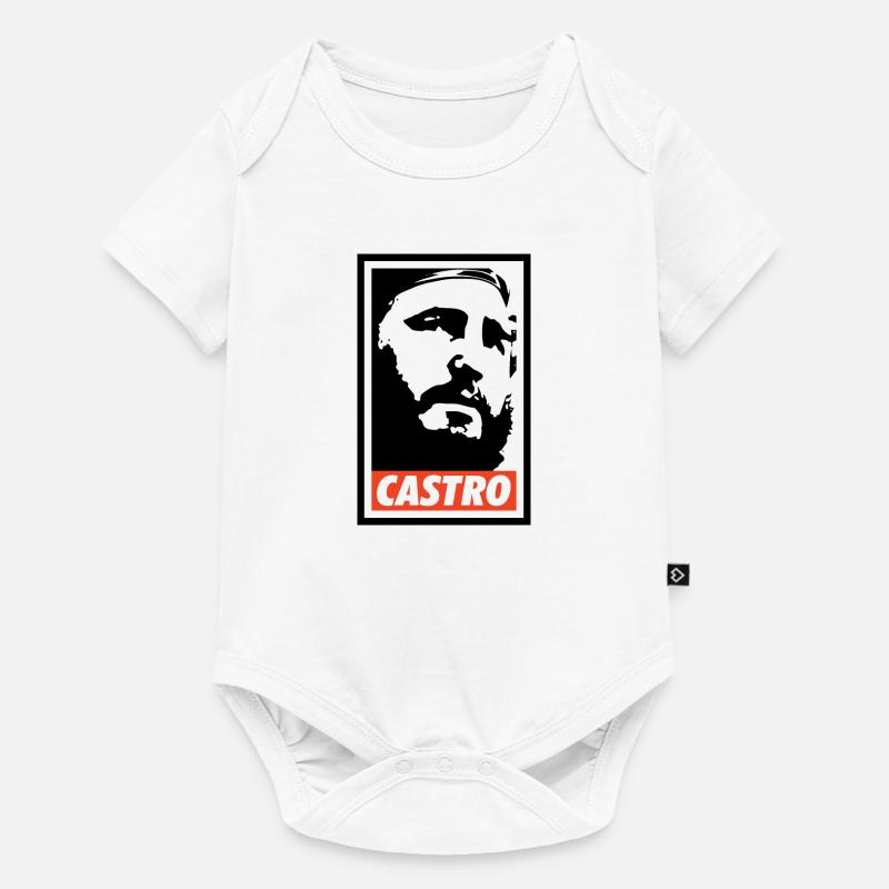 Fidel Castro - Body à manches courtes Premium Bébé - blanc