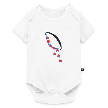 Ojolagrimas Amore - Body à manches courtes Premium Bébé - blanc - Devant
