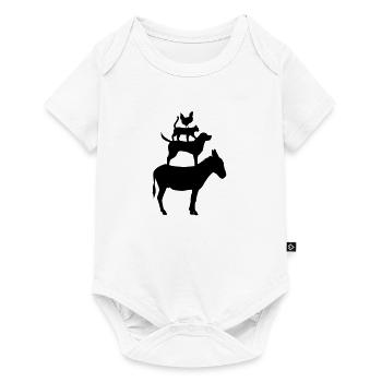 The4city musicians - Baby Premium short-sleeve bodysuit - white - Front