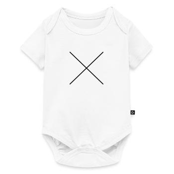 Hipster X - Baby Premium Kurzarmbody - Weiß - Vorne