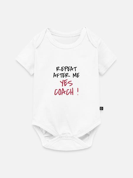 Coach / Coaching / Trainer / Sport - Baby Premium Kurzarmbody - Weiß