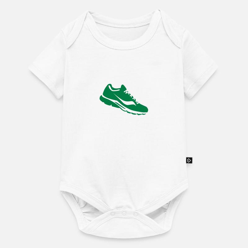 j'aime baskets courir - Body à manches courtes Premium Bébé - blanc