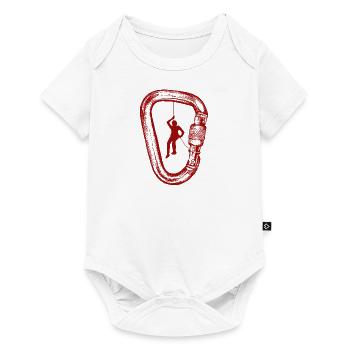 alpiniste - Body à manches courtes Premium Bébé - blanc - Devant
