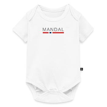 Mandal Norway - Baby Premium short-sleeve bodysuit - white - Front