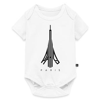 Paris - Baby Premium short-sleeve bodysuit - white - Front