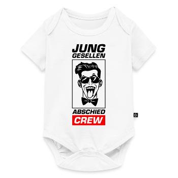 Bachelor Party Crew - Baby Premium short-sleeve bodysuit - white - Front