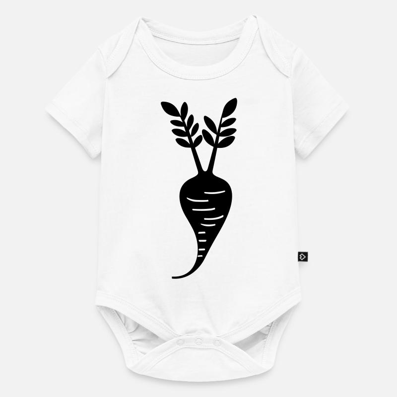 Betterave - Body à manches courtes Premium Bébé - blanc