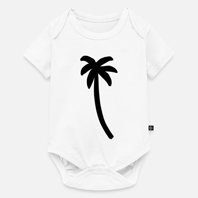 Palmier - Body à manches courtes Premium Bébé - blanc