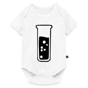 Test Tube Chemistry Chemist Gift - Baby Premium short-sleeve bodysuit - white - Front