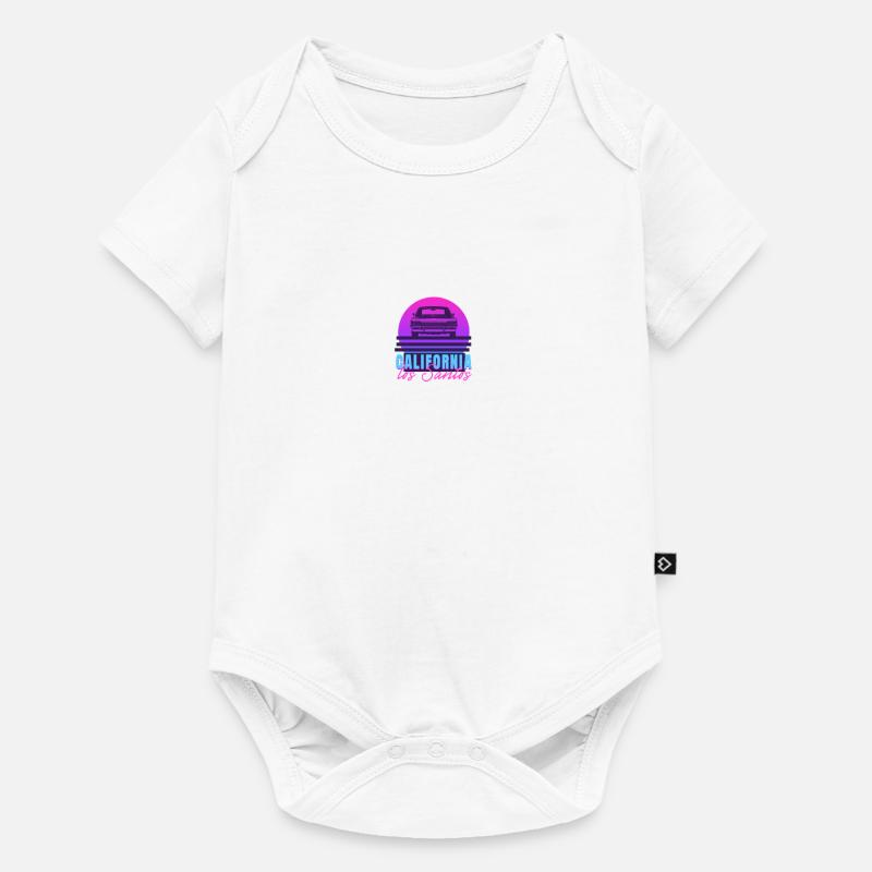 Los Santos - Body à manches courtes Premium Bébé - blanc