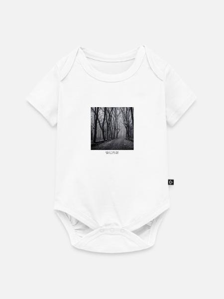 Hello Darkness | Fun-Shirt - Baby Premium Kurzarmbody - Weiß