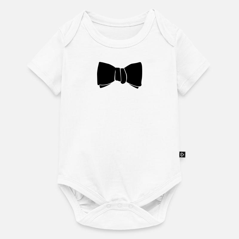 Schlips - Baby Premium Kurzarmbody - Weiß