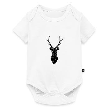 cerf - Body à manches courtes Premium Bébé - blanc - Devant