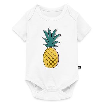 Pineapple - Body à manches courtes Premium Bébé - blanc - Devant