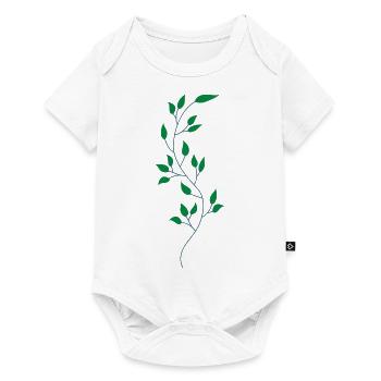 Flower Flower Plant - Baby Premium short-sleeve bodysuit - white - Front