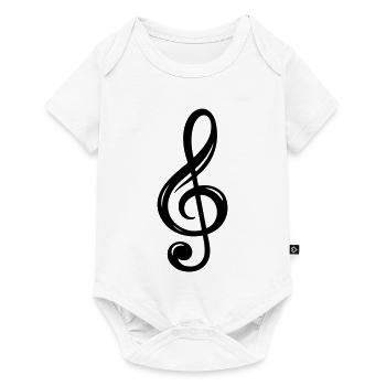 Symbole clé - Body à manches courtes Premium Bébé - blanc - Devant