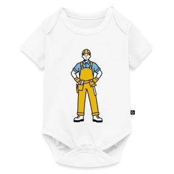Handyman - Baby Premium short-sleeve bodysuit - white - Front
