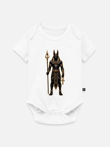 Anubis-Kriegspriester - Baby Premium Kurzarmbody - Weiß