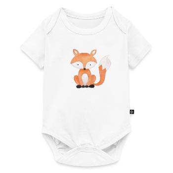 Petit renard - Body à manches courtes Premium Bébé - blanc - Devant