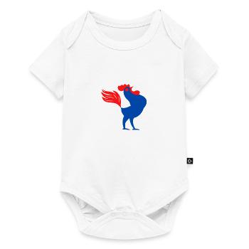 Mr THE COQ - Baby Premium short-sleeve bodysuit - white - Front