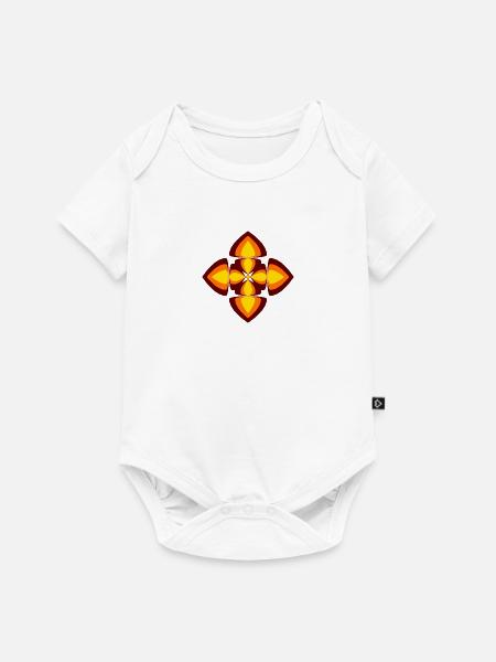 70s - Baby Premium Kurzarmbody - Weiß