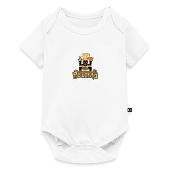 POLENTA - Baby Premium short-sleeve bodysuit - white - Front
