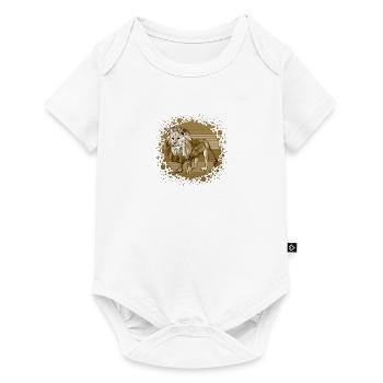 Lion - Baby Premium short-sleeve bodysuit - white - Front