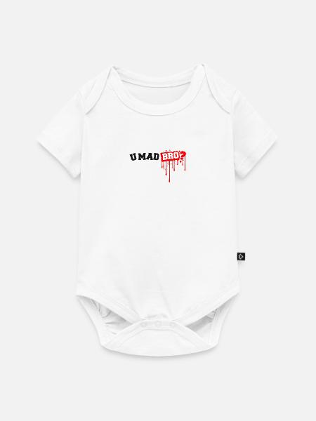 Gamer - Baby Premium Kurzarmbody - Weiß