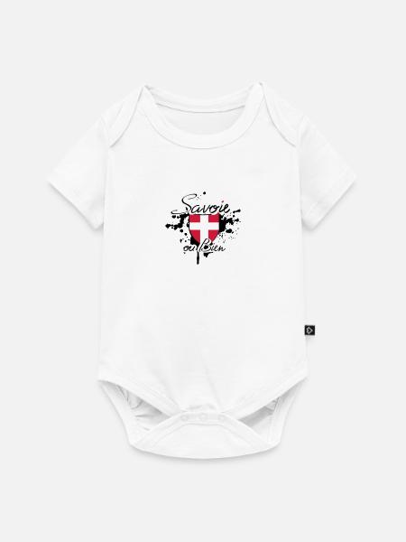 savoie destroy - Body à manches courtes Premium Bébé - blanc