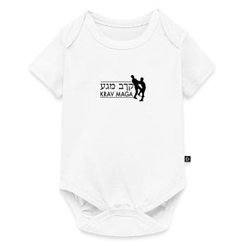 krav maga - Body à manches courtes Premium Bébé - blanc - Devant