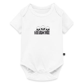 100% harter Kern - Baby Premium Kurzarmbody - Weiß - Vorne