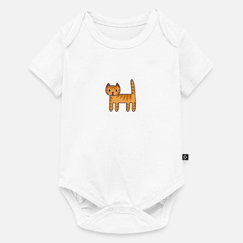 Ginger Cat - Baby Premium short-sleeve bodysuit - white
